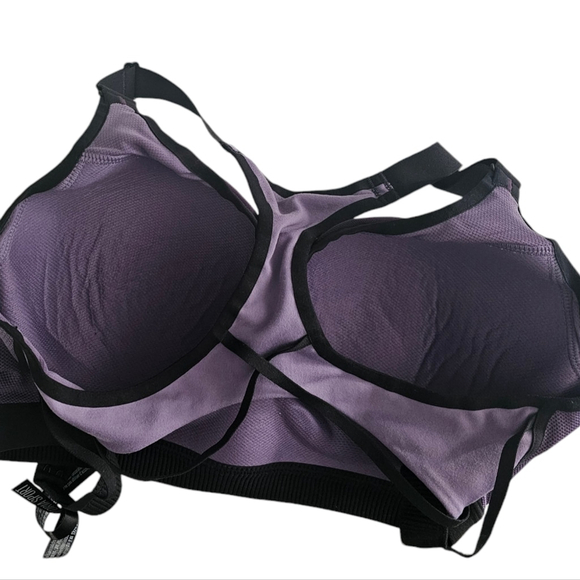 Incredible by Victoria Secret Purple Pushup Sports Bra 34DD / F75 - Picture 8 of 8